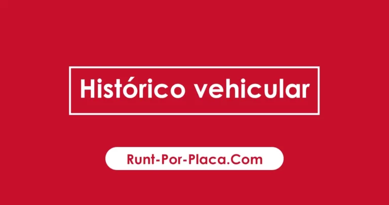 Histórico vehicular