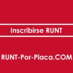 ¿Cómo inscribirse en el RUNT